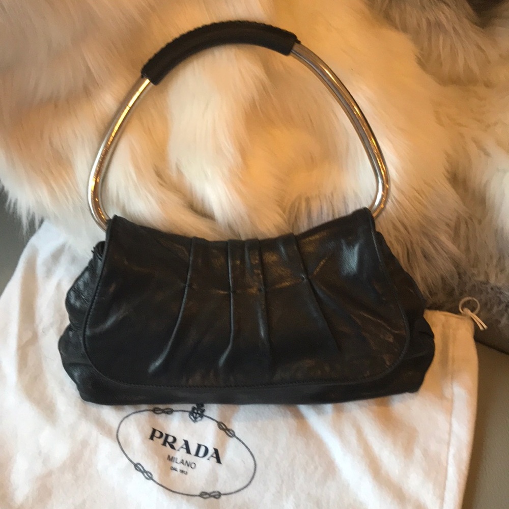 Prada authentic Genuine leather handbag